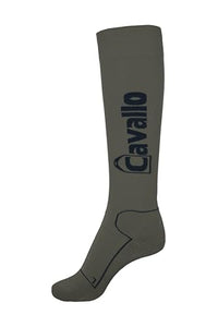 Thumbnail for Cavallo SIMO (Strumpf Extra) Damen- und Herrenkniestrumpf Olive-darkblue FS 2022, im Sale