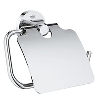 Thumbnail for GROHE Start - Papierhalter (Material: Metall, verdeckte Befestigung, mit Deckel, zum Kleben oder Bohren), chrom, 41179000 im Sale