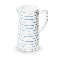 Thumbnail for GMUNDNER KERAMIK water jug ​​capacity: 1.2 liters blue-flamed tableware, handmade in Austria on sale