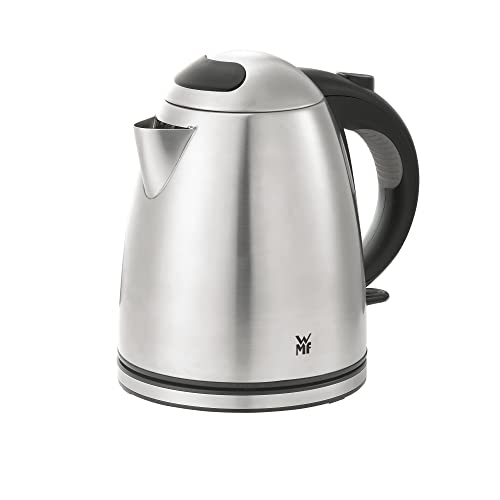 WMF Stelio Wasserkocher Edelstahl 1,2l, elektrischer Wasserkocher mit Kalk-Wasserfilter, 2400 W, Wasserstandanzeige beleuchtet, edelstahl matt im Sale