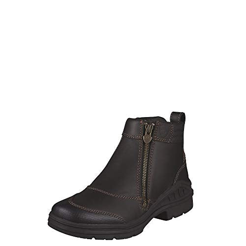ARIAT Damen Barnyard Stiefel mit seitlichem Reißverschluss Country Boot, Dark Brown, 36.5 EU im Sale