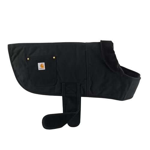 Carhartt Baby Boys Firm Duck Insulated Dog Chore Coat, Black im Sale