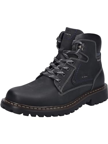Josef Seibel Herren Winterstiefel Chance 51,Weite G (Normal),Wechselfußbett,wasserdicht,Winterboots,gefüttert,schwarz-Kombi,44 EU im Sale
