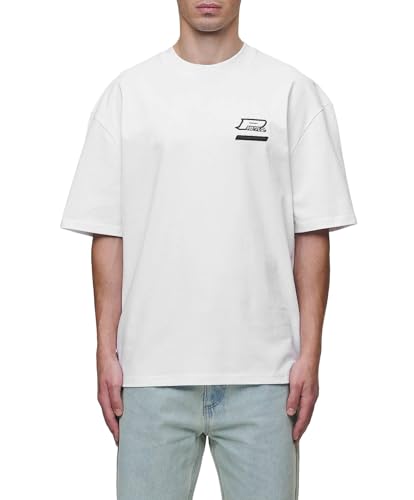 Pegador Men's Hawkins Oversized T-Shirt, White, on sale