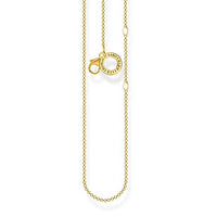 Thumbnail for Thomas Sabo Charm Halskette gold, 925 Sterlingsilber, 38-45 cm Länge im Sale