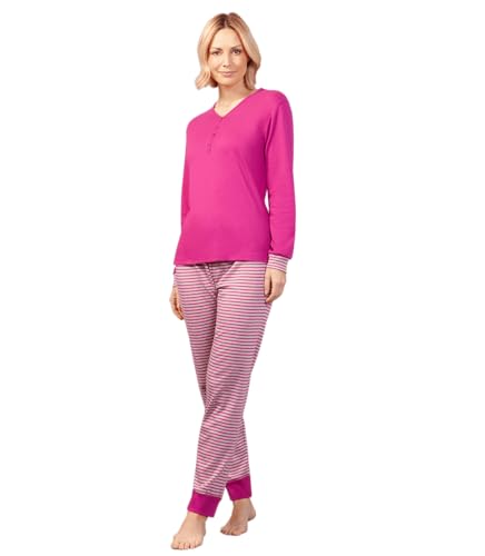 hajo pajamas with cuffs, Premium Cotton/Tencel on sale
