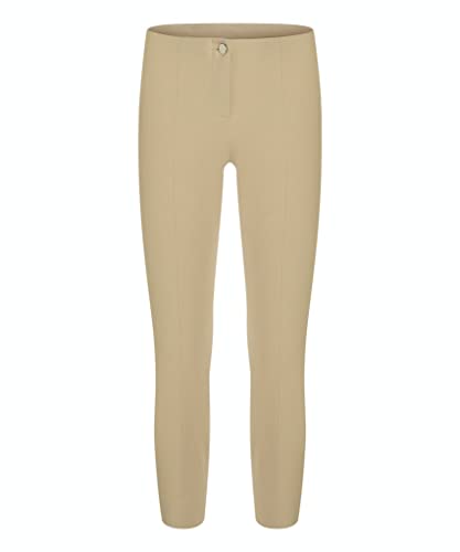 Cambio Ros Summer Cropped trousers in beige, on sale