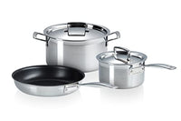 Thumbnail for Le Creuset 3-piece cookware set made of 3-ply stainless steel, 53810000010001 on sale