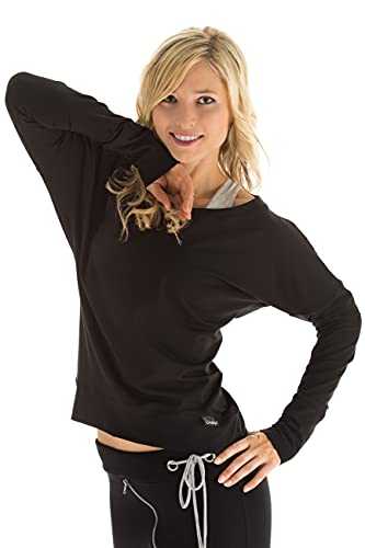 WINSHAPE Women's Leisure Sport Dance Fitness Ws2 Longsleeve, Black, EU on Sale