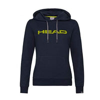 Thumbnail for HEAD Women's Club Rosie Hoodie Sweatshirt, Dark Blue/Yellow, EU on Sale