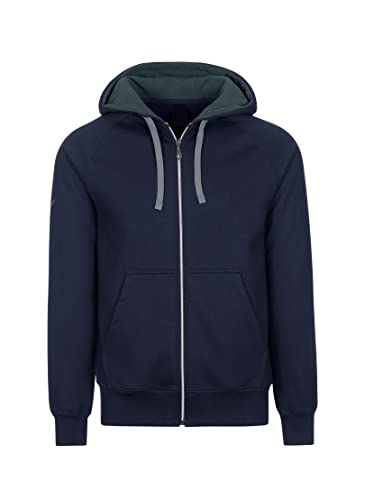 Trigema Herren Sweatjacke mit Kapuze im Sale