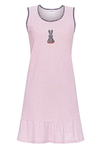 Ringella Damen Nachthemd mit Motivdruck pink 3211027,pink, 40 im Sale