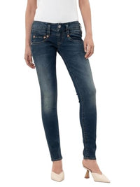 Thumbnail for Herrlicher Damen Pitch Slim Reused Denim Jeans, clean L32, W24/L32 im Sale