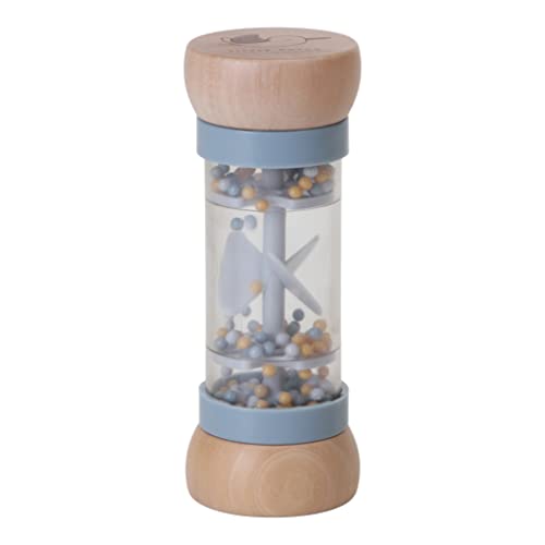 Little Dutch 7077 FSC Holz Regenrassel Greifling - Sailors Bay blau
