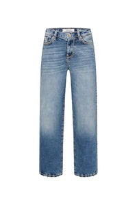 Thumbnail for SOCCX Damen Jeans NA:DI Regular Fit Grey Wash 26 im Sale