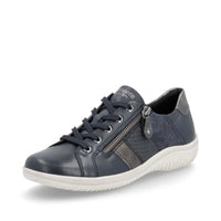 Thumbnail for Remonte Damen Low-Top Sneaker D1E00, Frauen Halbschuhe,lose Einlage,Laufschuhe,schnürschuhe,schnürer,Business,Freizeit,blau Kombi (14),38 EU im Sale