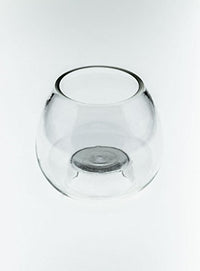 Thumbnail for Tealight glass tealight holder candle holder candlestick flower vase made of glass transparent tealight holder 7.5cm candlestick on sale
