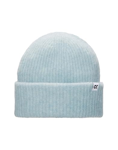 OPUS Damen Mütze | Strickmütze AFELLO aus wärmenden Alpaka-Woll-Mix Glacier Blue, 0 im Sale