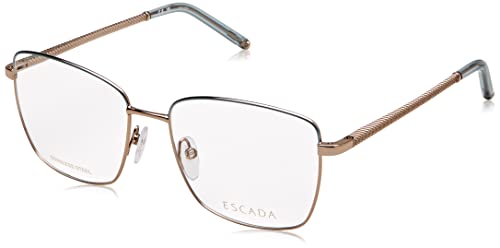 Escada Women's Gafas de Vista Sunglasses, Shiny Camel Brown with Colored Parts, 55/16/135 on Sale