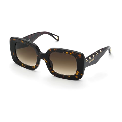 Zadig &amp; Voltaire Women's Szv423 Sunglasses, Brown/Yellow (Shiny Brown/Yellow Havana), 51/22/140 on Sale