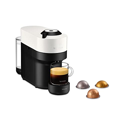 Nespresso Krups XN9204 Vertuo Pop Kaffeekapselmaschine | Kapazität: 560 ml | automatische Kapselerkennung | One-Touch-System | 4 Tassengrößen | verkürzte Aufheizzeit | nachhaltig | Aqua Mint, Minzgrün im Sale