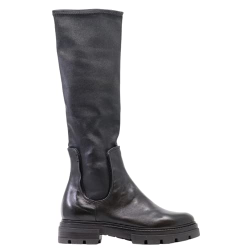Mjus M79318 Damenstiefel aus Leder, Schwarz, Schwarz , 37 EU im Sale