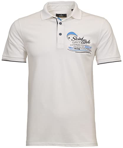 RAGMAN Herren Poloshirt L, Weiss-006 im Sale