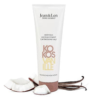Thumbnail for Jean & Len Body Milk Coconut & Vanilla, for dry skin, provides 24-hour moisture, creamy texture, exotic fragrance, body milk, paraben & silicone-free, vegan, 250 ml