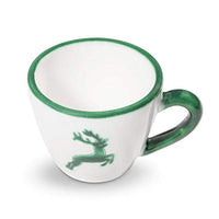 Thumbnail for GMUNDNER KERAMIK Espresso cup Gourmet Capacity: 0.06 liters green deer tableware, handmade in Austria on sale