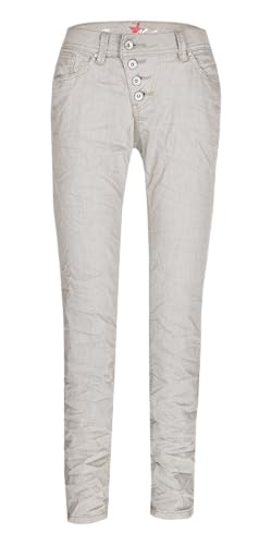 Buena Vista Damen Jeans Malibu Cropped Jacquard Twill im Sale