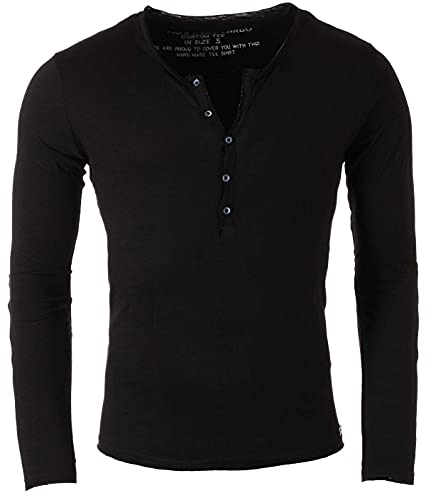 KEY LARGO Herren MLS Ginger T-Shirt, Black (1100), im Sale
