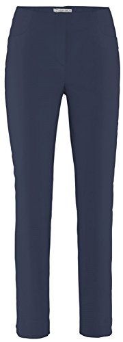 Stehmann LOLI-742 Bequeme, stretchige Damenhose, mit etwas schmalem Bein (46, Marine) im Sale