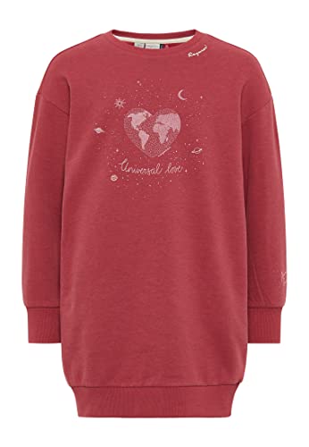 Ragwear Leontyna girls sweatshirt sweat dress oversized pullover round neck sweater extra long top ideal for leggings on sale