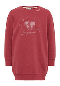 Thumbnail for Ragwear Leontyna girls sweatshirt sweat dress oversized pullover round neck sweater extra long top ideal for leggings on sale