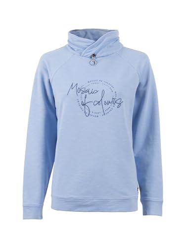 s'questo Sweatshirt Blue Moon Soquesto Kollektion True Love im Sale