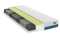 Thumbnail for Schlaraffia Bultex pocket spring mattress - 90 x 200 cm - 7-zone pocket spring core - Firmness level 4 on sale