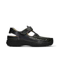 Thumbnail for Wolky Comfort Comfort Shoes Roll Sandal Men - 50000 Leather Black - 45 on Sale