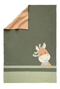 Thumbnail for SIGIKID 39848 Knitted Blanket Pony Wiwi Wiah, yellow for girls and boys from 0 to 48 months on sale