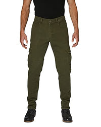 Thumbnail for Rokker Cargo Slim Motorrad Textilhose (Oliv,34) im Sale