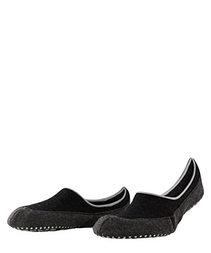 FALKE Herren Stoppersocken Cosyshoe Invisible Hp Wolle rutschhemmende Noppen 1 Paar, Schwarz Black 3000, 41/42 EU im Sale