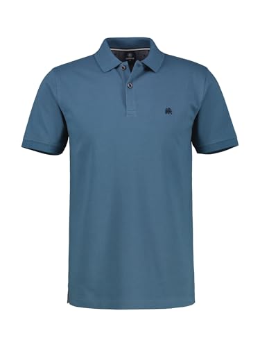 Herren Polo Shirt in Piquéqualität (Crispy Blue) im Sale