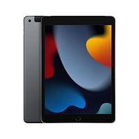 Thumbnail for 2021 Apple iPad (10,2-Zoll, Wi-Fi + Zellular, 64GB) Space Grau (Generalüberholt) im Sale