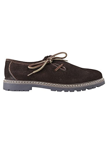 Krüger Buam Haferl Marco Article 9553-76 Brown Men's Traditional Shoe on Sale