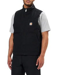 Thumbnail for Carhartt Herren Loose Fit Washed Duck Sherpa-Lined Weste, Carhartt Braun, im Sale