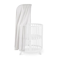 Thumbnail for Stokke Pehr Sleepi Betthimmel für Sleepi Mini & Kinderbett (separat erhältlich), waschbar, weiche Bio-Baumwolle, Grau im Sale