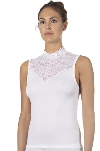 Nina von C. women's blazer shirt, fine cotton white 42 on sale