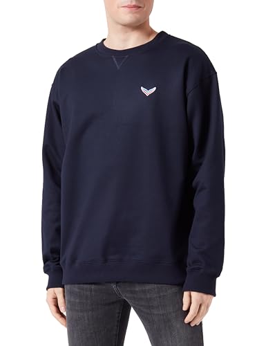TRIGEMA Herren 674550124 Sweatshirt, Perlblau, im Sale