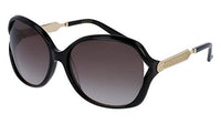 Thumbnail for Gucci Women's GG0076S 002 Sunglasses, Black (Black/Grey), 60 on Sale
