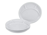 Thumbnail for CreaTable, 22921, Series Fondue and Grill Plate UNIVERSAL BLACK, 4-piece tableware set, fondue plate made of porcelain, dishwasher and microwave safe, Made in Europe on sale