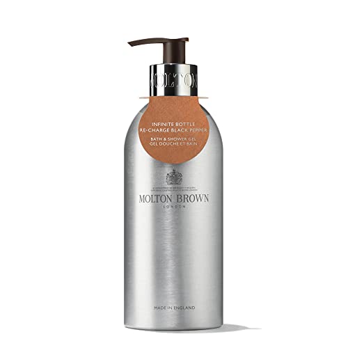 Molton Brown Re-charge Black Pepper Bath and Shower Gel Infinite Bottle 400 ml on Sale